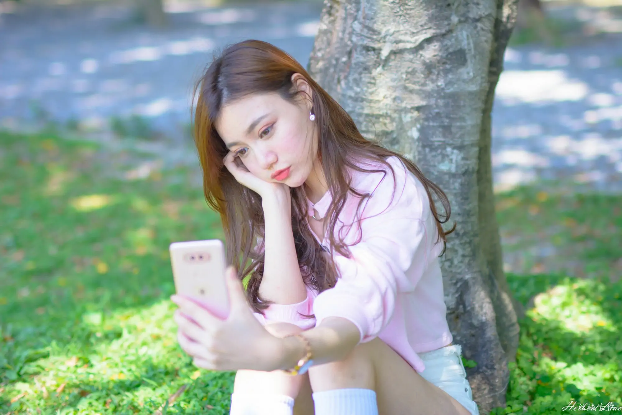 [臺灣女神] 蘇小立《花博新生公園 熱褲運動裝》