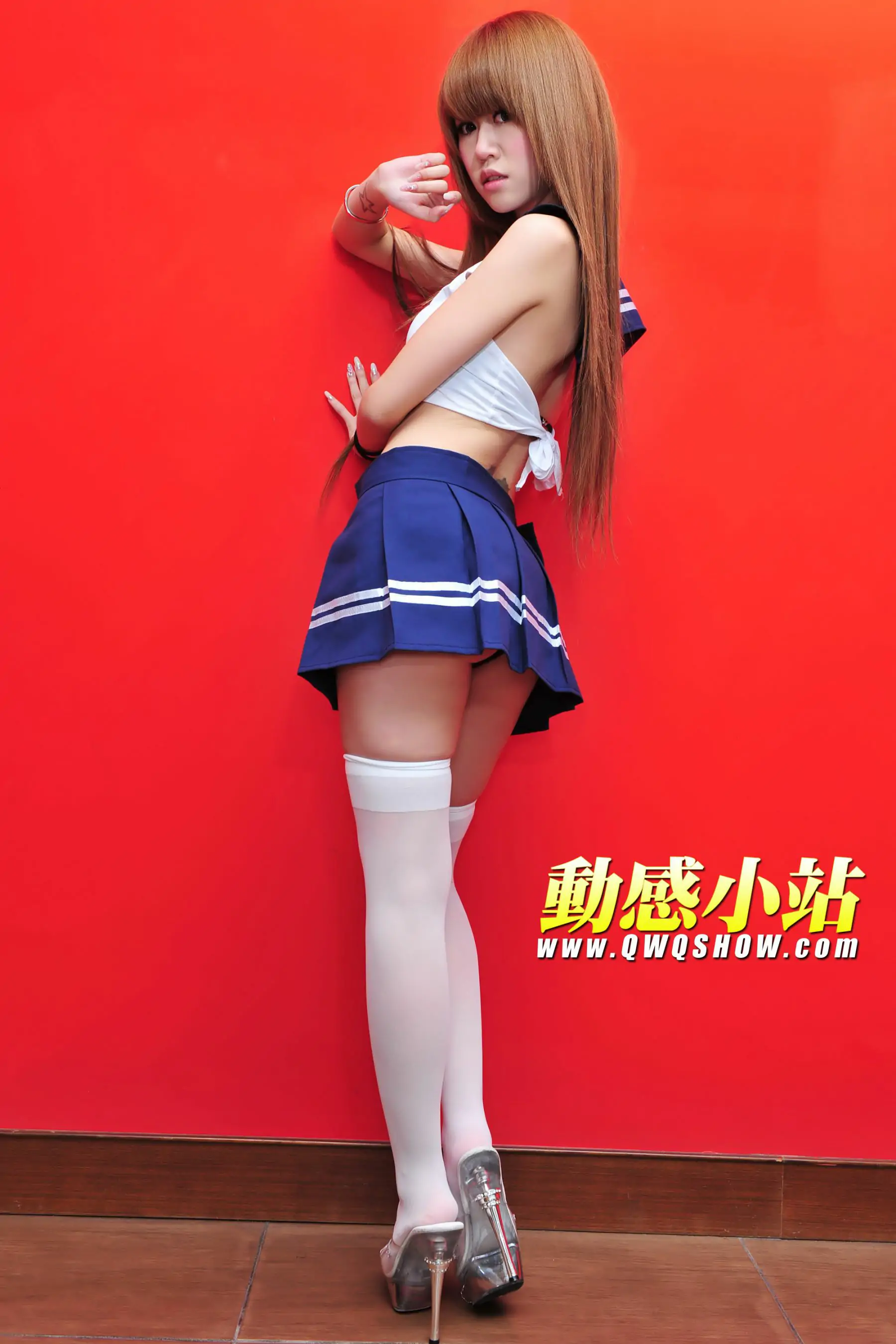 動感之星 丁丁《白絲校服妹子》 [動感小站] NO.141