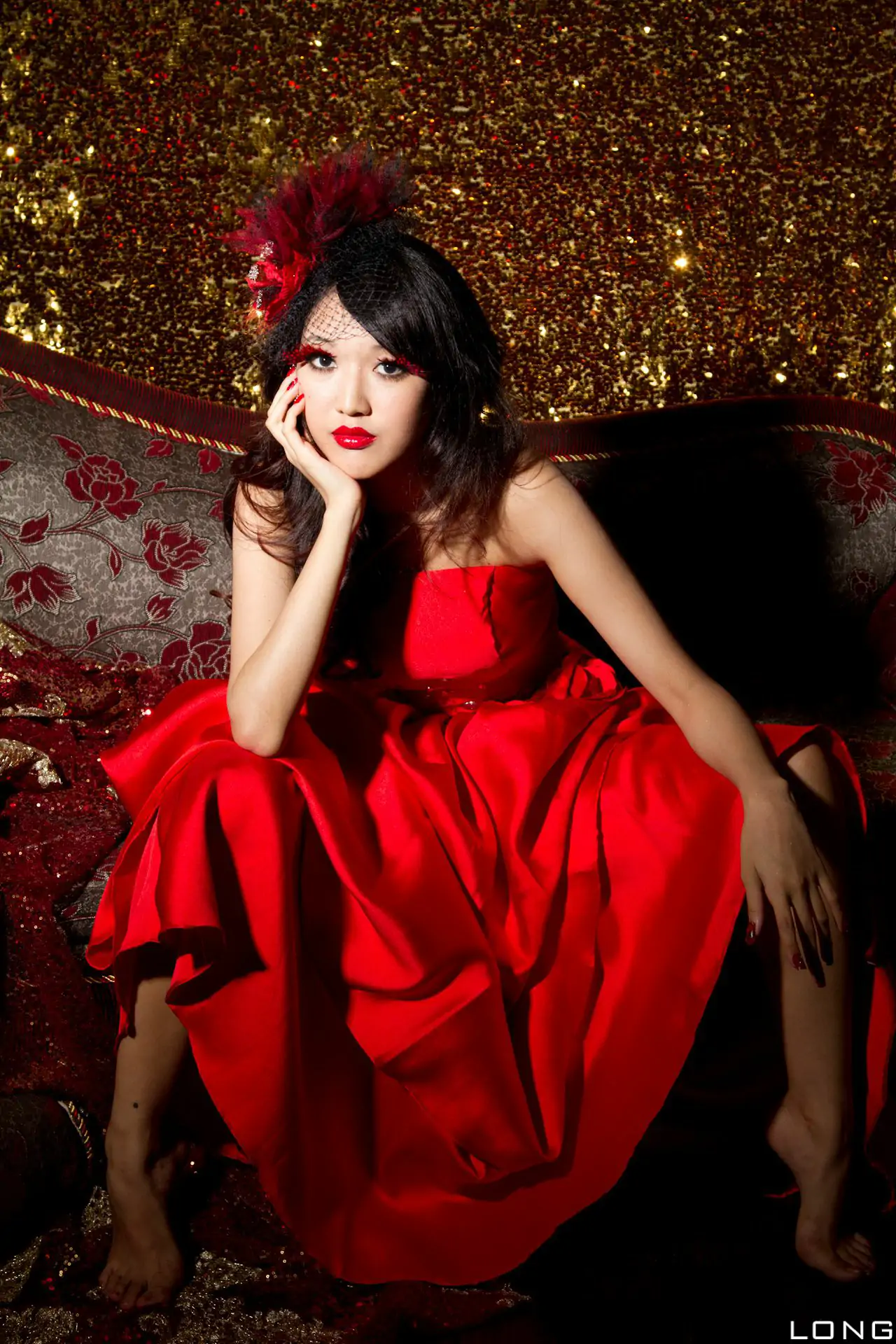 陳瑋廷\/腿模Jill《婚紗之紅》