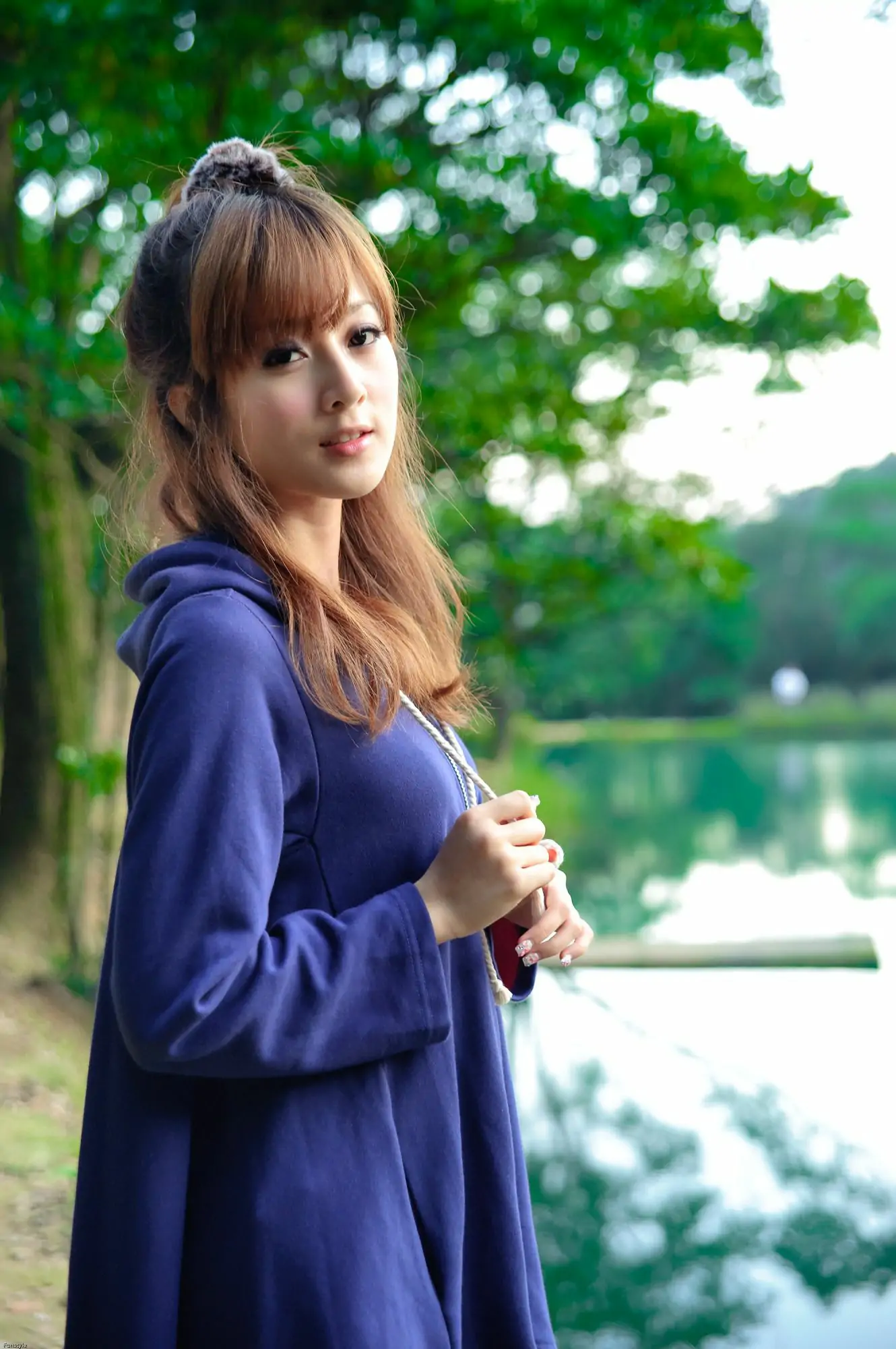 臺灣女神果子MM《新山夢湖外拍》