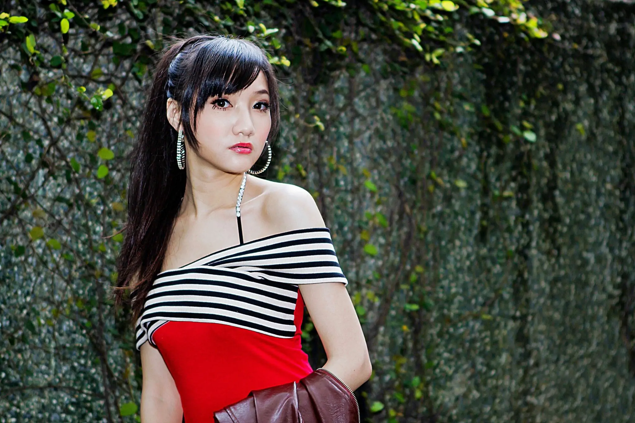 臺灣腿模Tina陳思婷《美國街》街拍