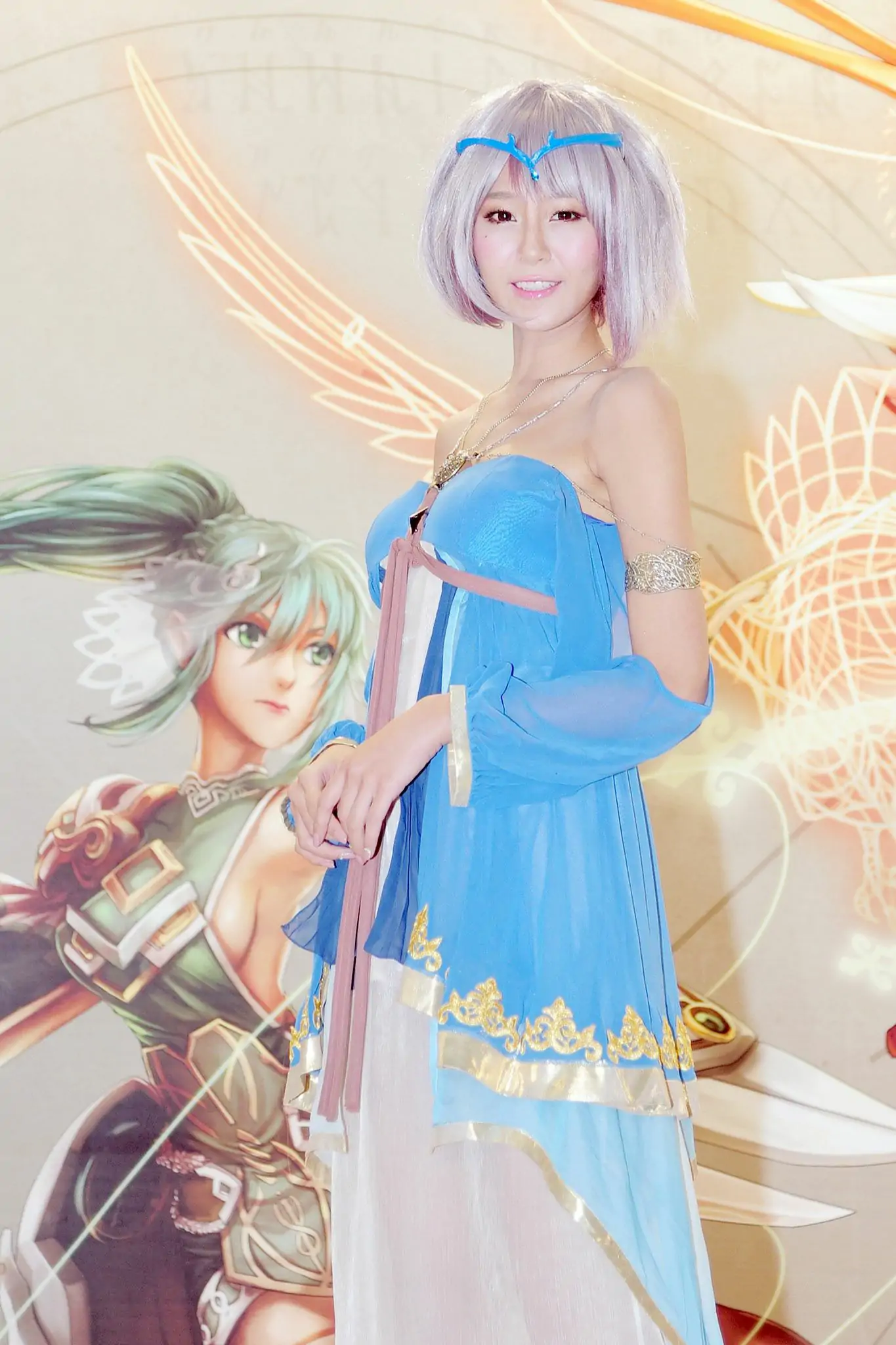 Beautyleg腿模Winnie小雪《2014臺北電玩展》COSPLAY古典圖片合集