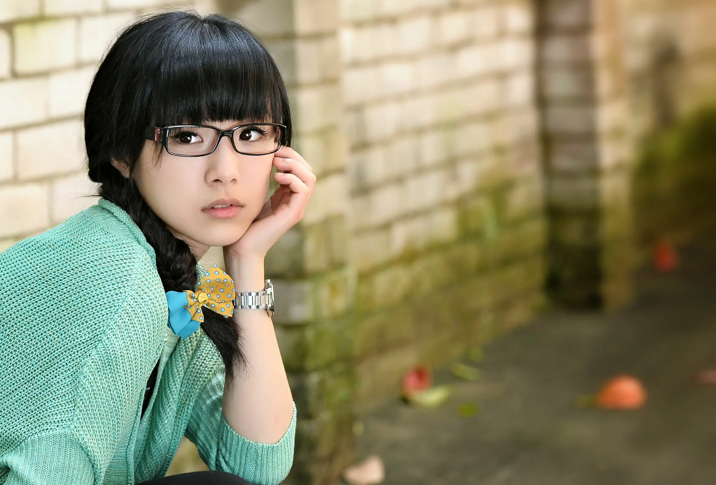 臺灣清純正妹茶茶《小清新外拍》寫真圖片集