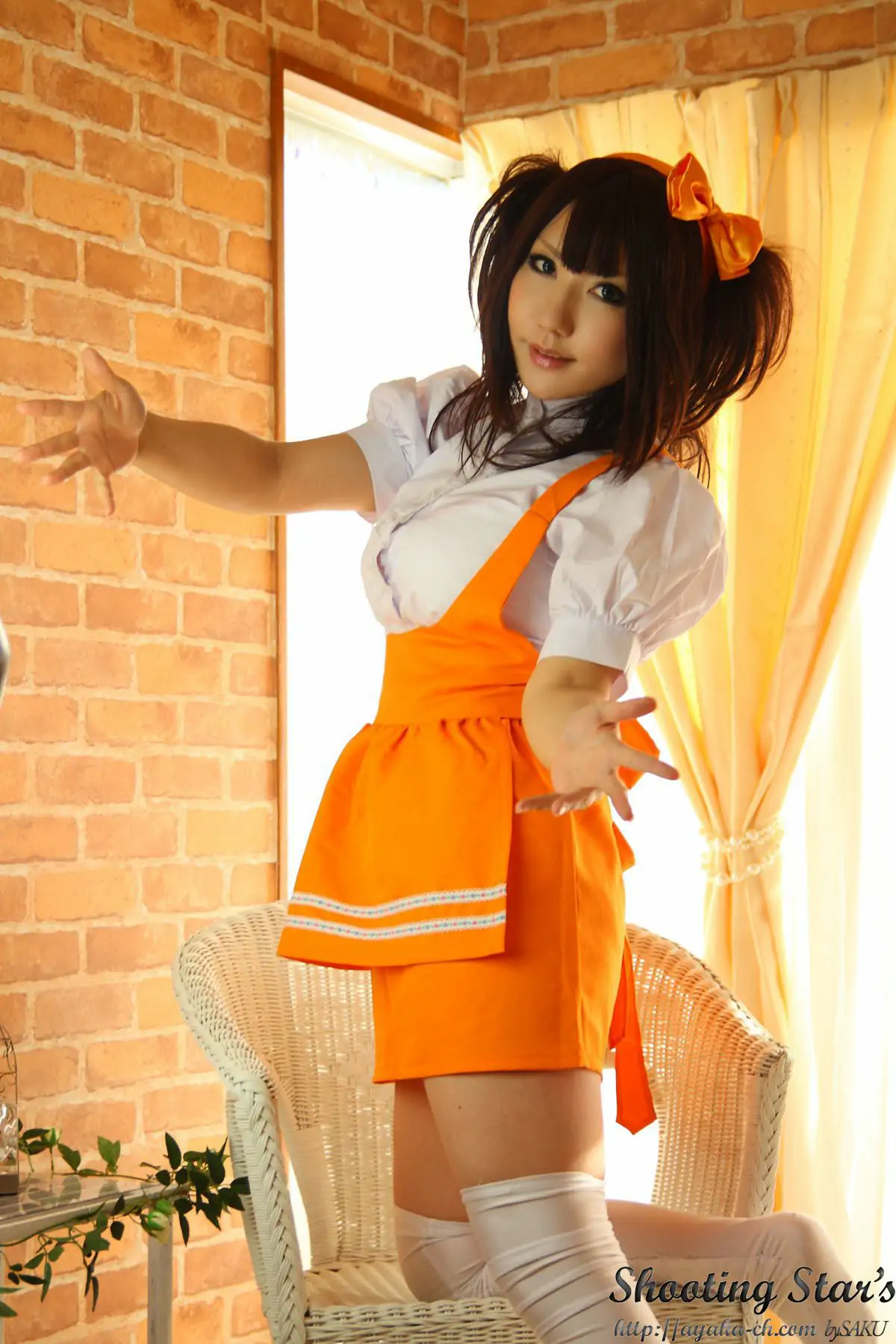 綾香サク  [Honoo no Rocket] Waitress Cheerleader [Sakuyabime]