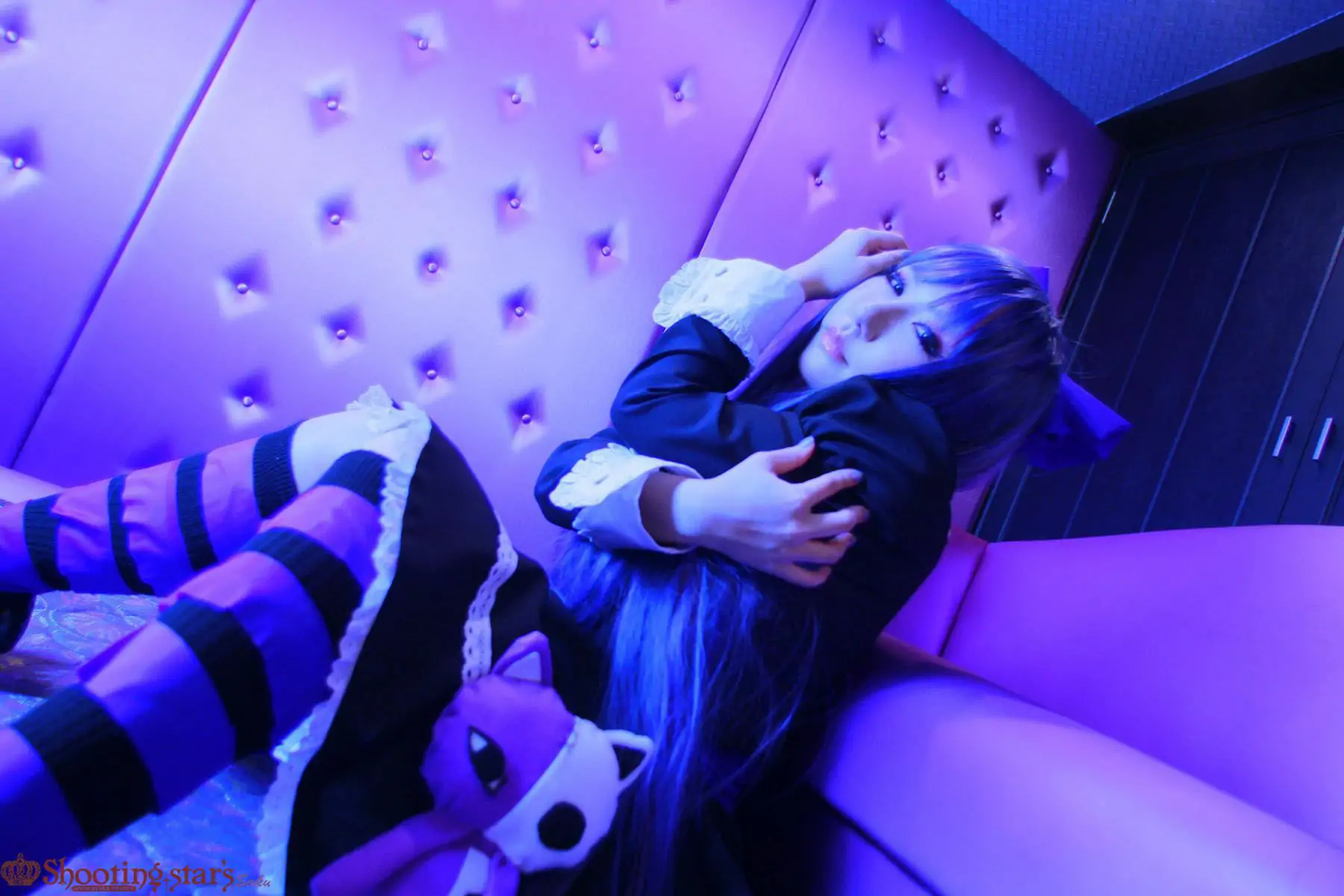 綾香サク (Saku サク Saku Ayaka) &Hanamura Saki(花邑沙希)《Panty & Stocking with Garterbelt》 [Shooting Star s]