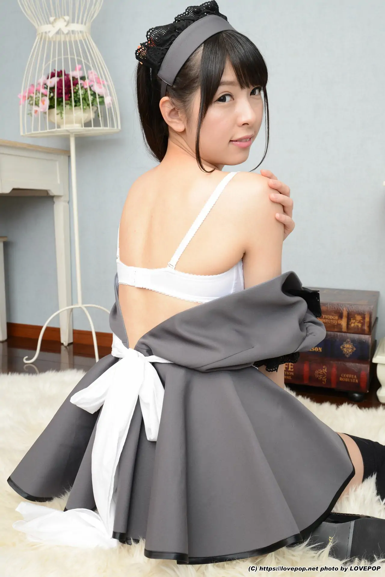 Rena Aoi あおいれな  俏皮廚娘 Maid Set02 [LovePop]