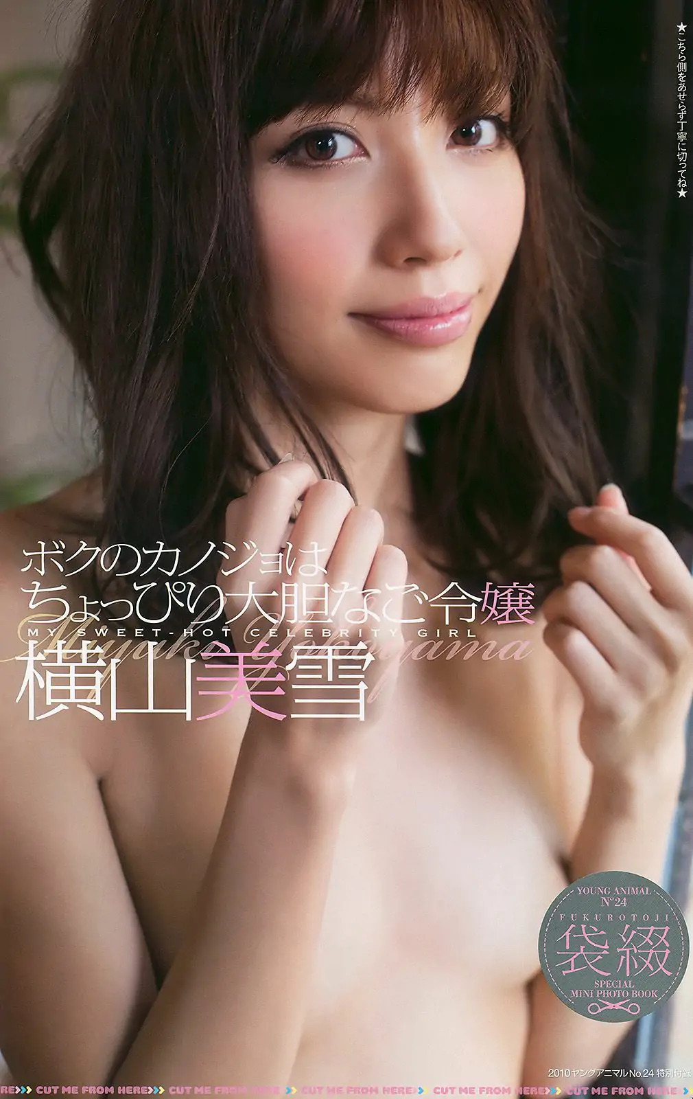 杉原杏璃 SDN48 橫山美雪 [Young Animal] 2010年No.24 寫真雜志
