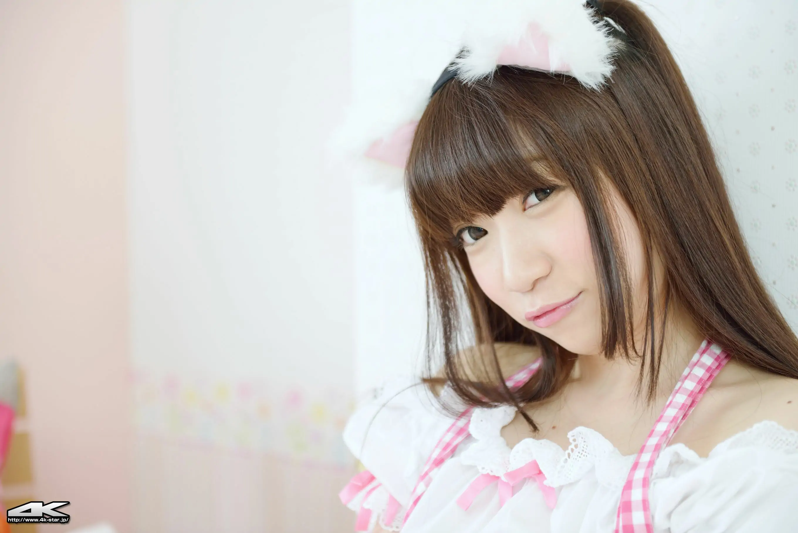 [4K-STAR] NO.00290 月城右紗 Maid Costume 貓耳少女
