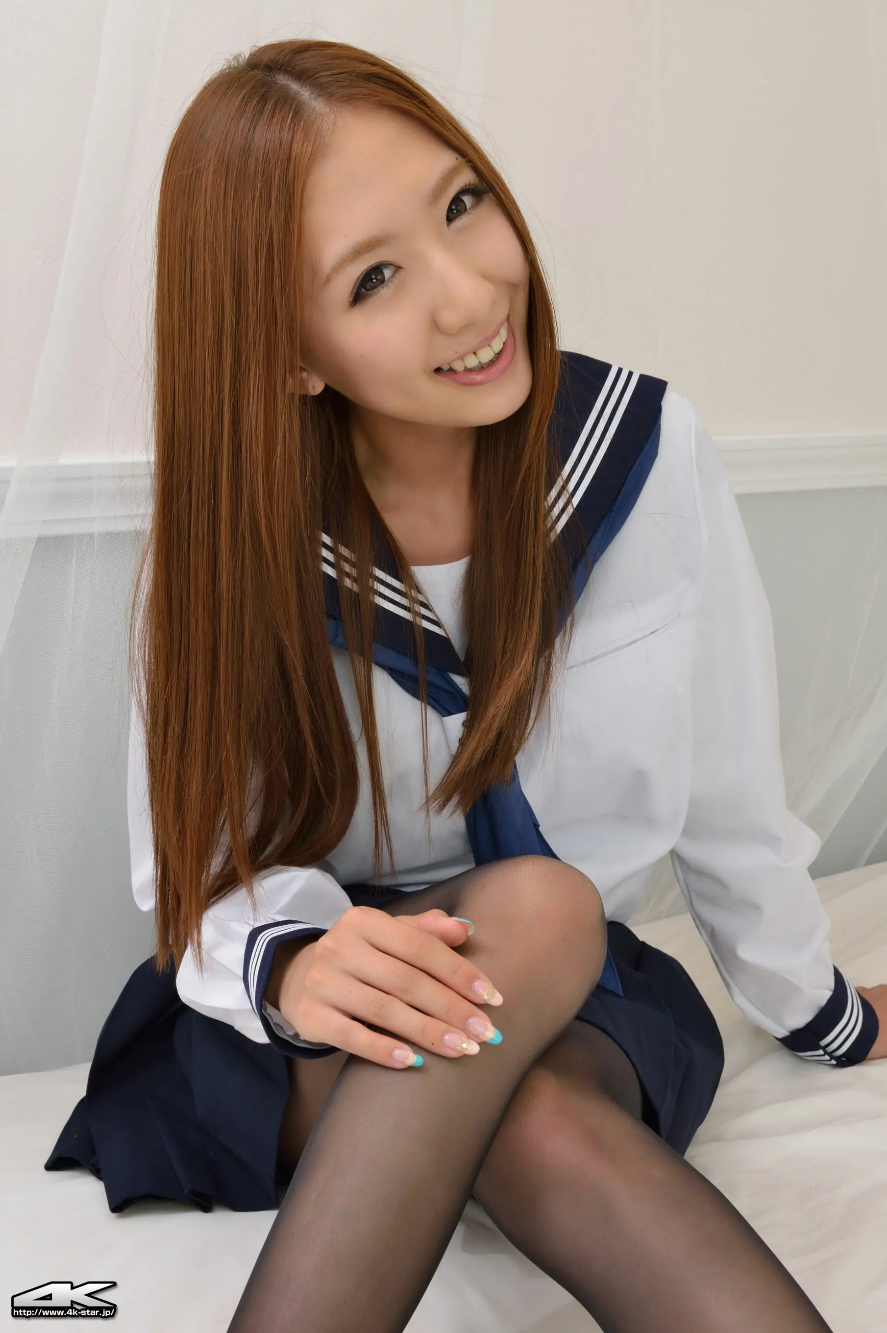 [4K-STAR] NO.00068 巖崎由衣 Sailor Suit 黑絲學妹