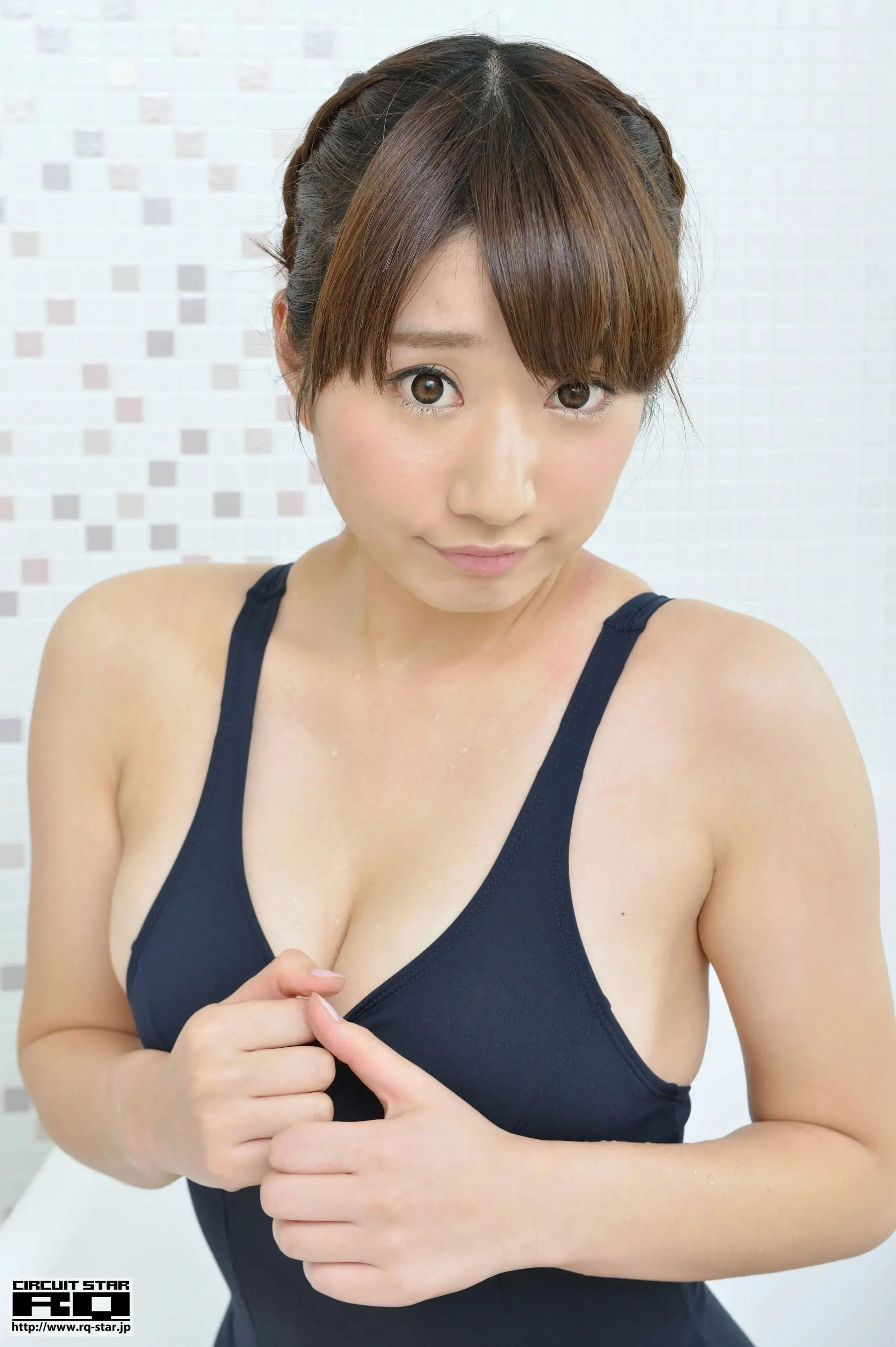 [RQ-STAR] NO.01043 Aeri Ikeda 池田愛恵裡 School Girl 浴室運動泳裝